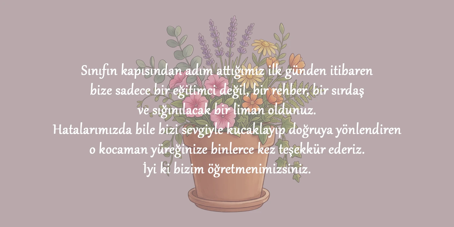 Öğretmenler günü reslimli mesajları