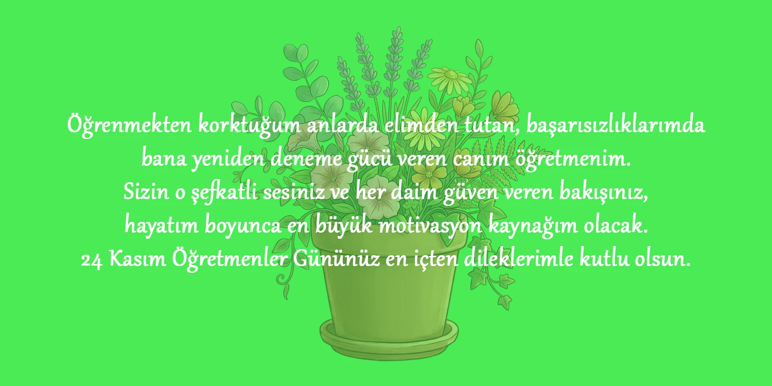 Öğretmenler günü reslimli mesajları