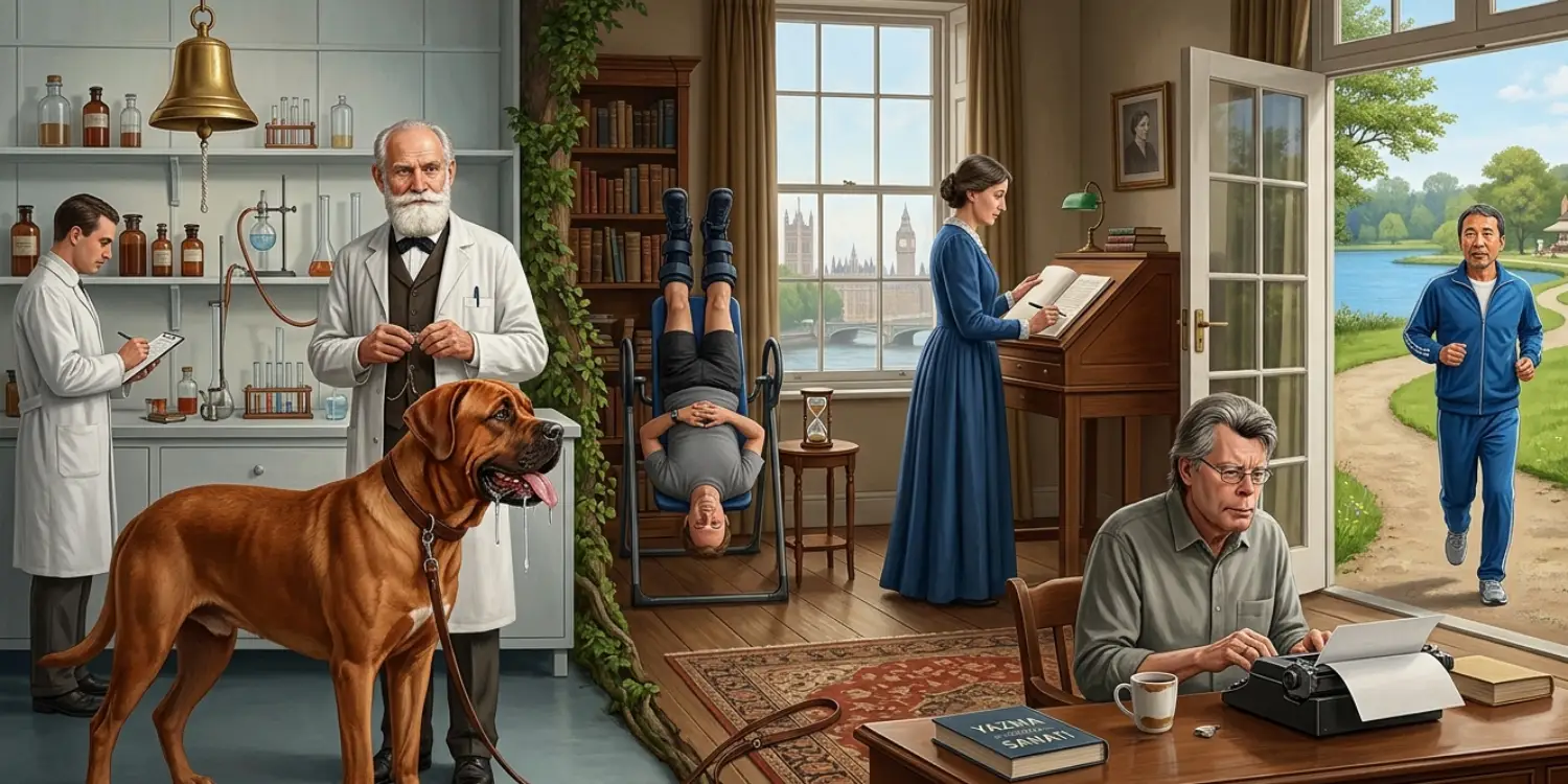 Pavlov 'un deneyi ve ünlü yazarların yazma ritüelleri