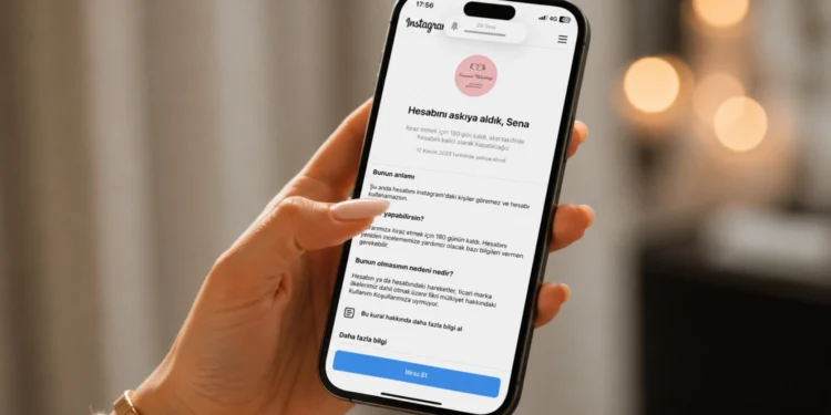 Instagram askıya alınan hesap ne zaman açılır
