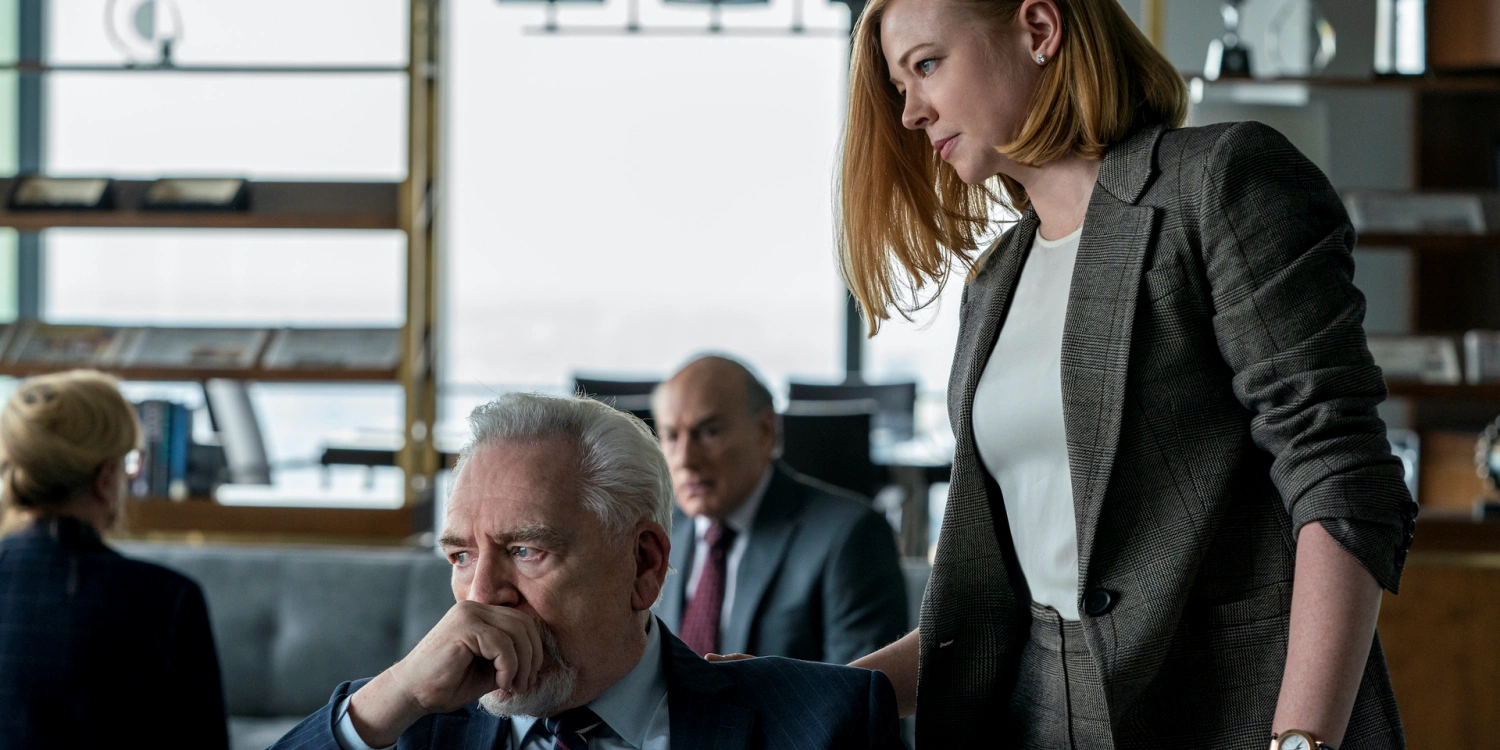 Succession | Logan Roy ve Siobhan "Shiv" Roy