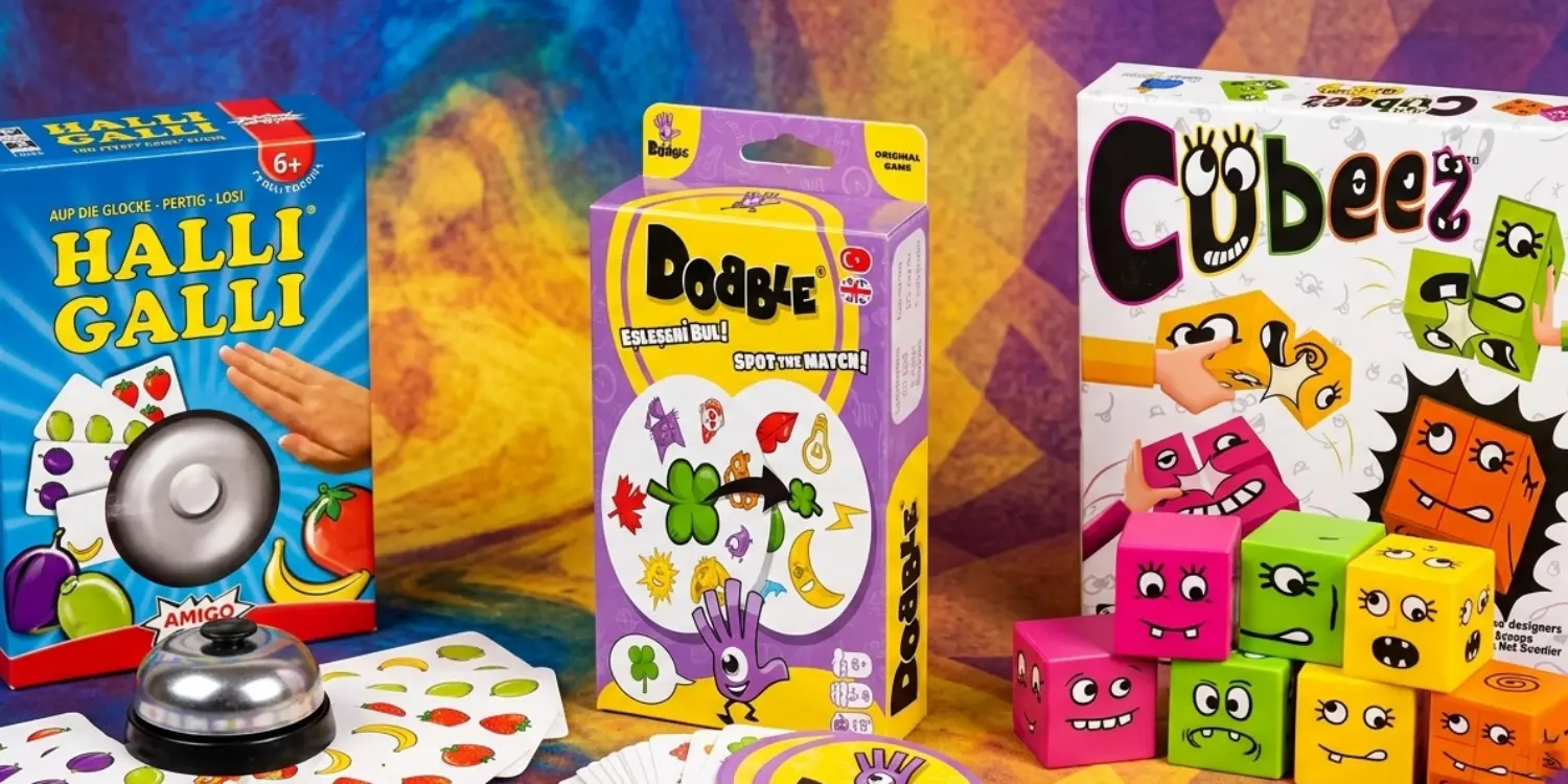 Halli Galli, Dobble, Cubeez kutu oyunları