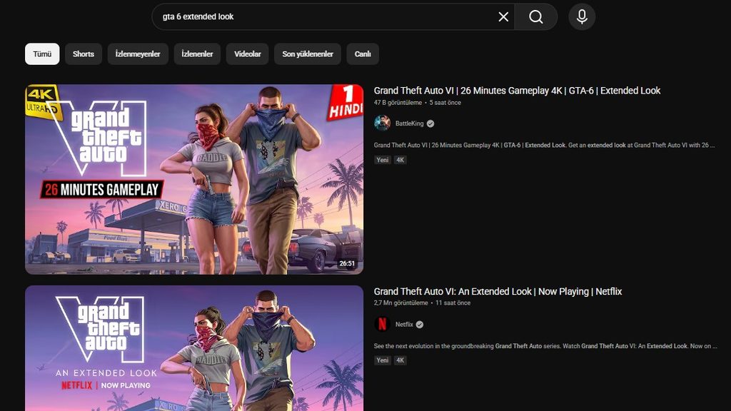 GTA 6 Extended Look Youtube
